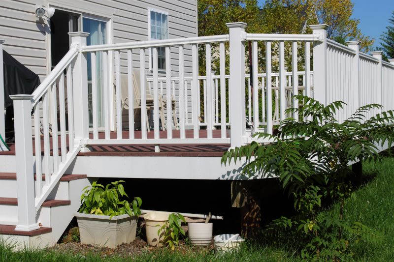 Deck Handrail Installation