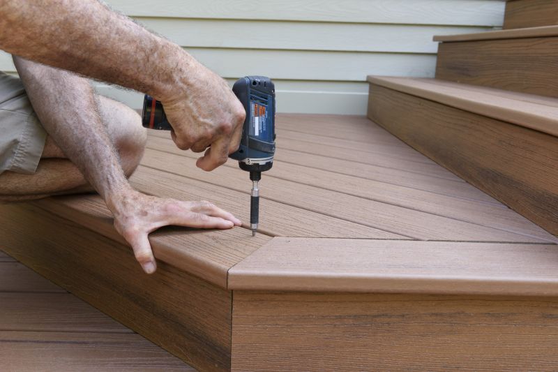 Deck Steps Installation