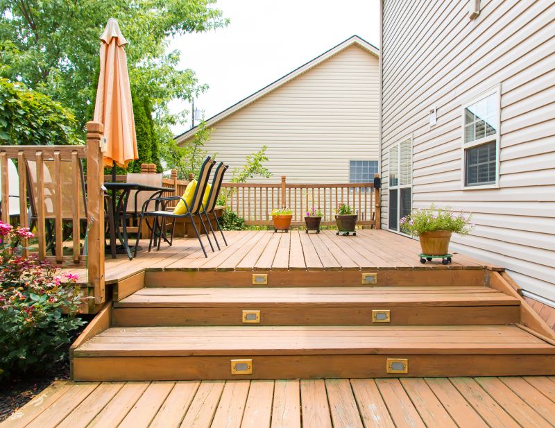 Deck Steps Installation