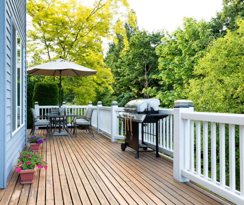 Deck Railing Installation detail
