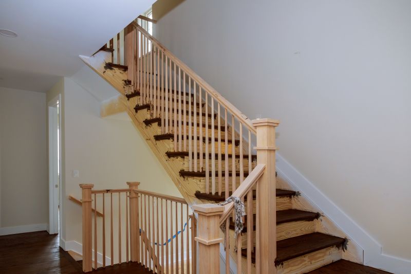 Solid Wood Stairs Installation