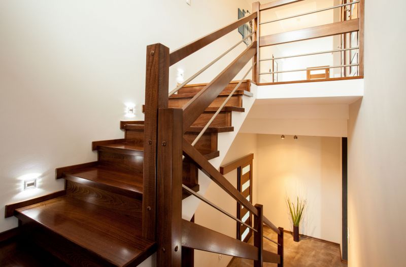 Completed Wooden Stairs