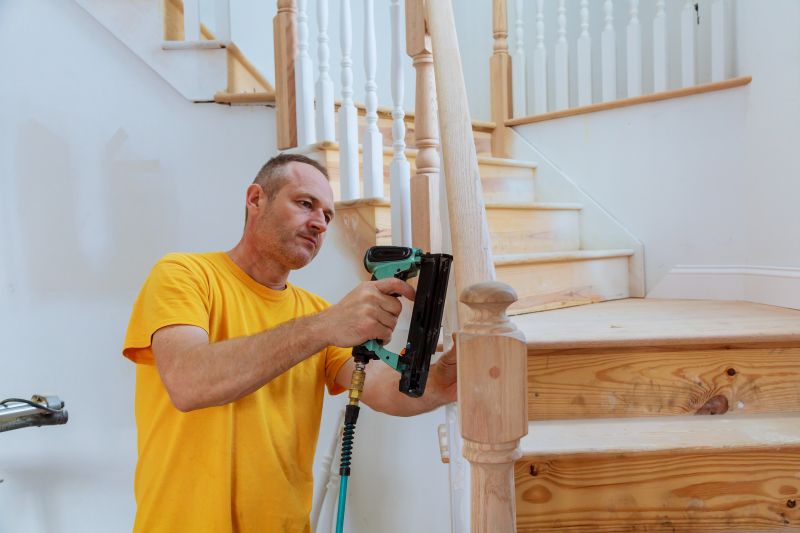 Stairway Handrail Installation