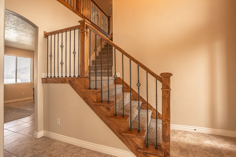 Stairwell Railing Installation