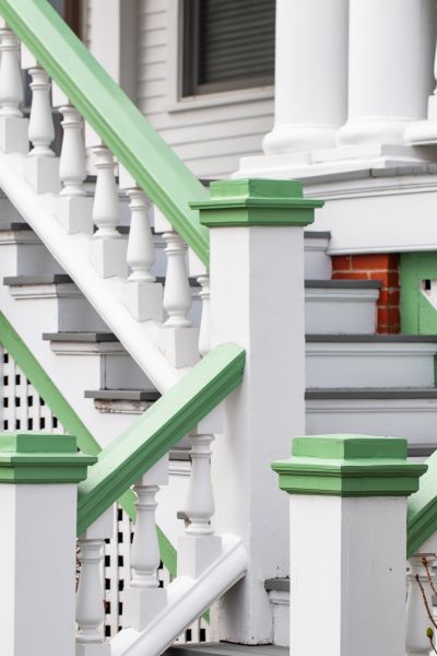 Porch Stairway Install