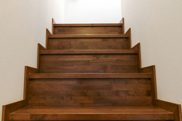 Wood Stair Edging Installation in Acworth