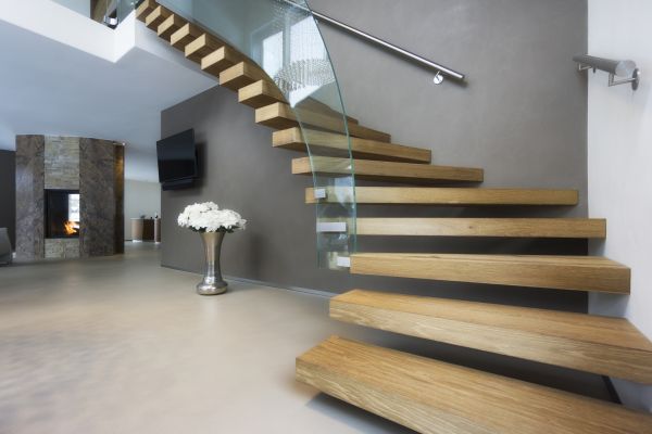 Curved Staircase Installation in Acworth