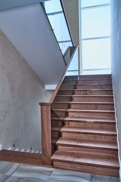 Walnut Staircase Installation in Acworth