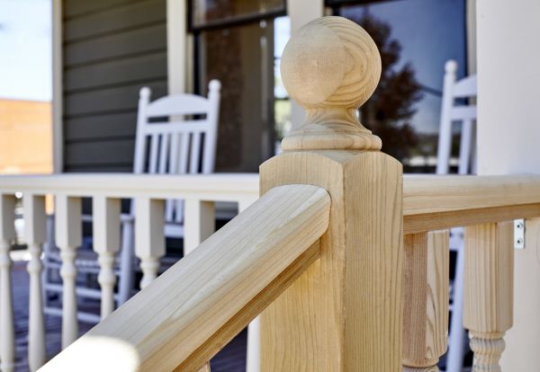 Porch Banister Installation in Acworth
