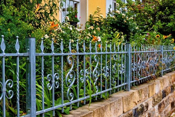 Garden Railing Installation