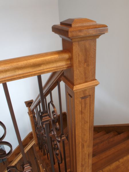 Newel Post Replacement in Acworth